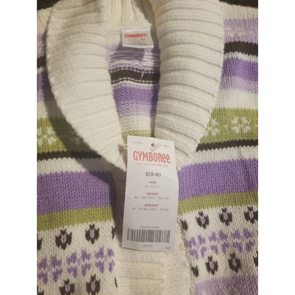 Gymboree cowgirls at‎ heart sweater 5 6 nwt
